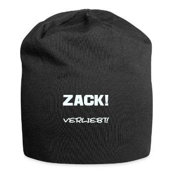 Saying Zack Irony Funny Sarcasm Humor Gift - Jersey Beanie - black - Front