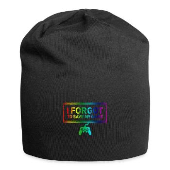 Gaming - Jersey-Beanie - Schwarz - Vorne