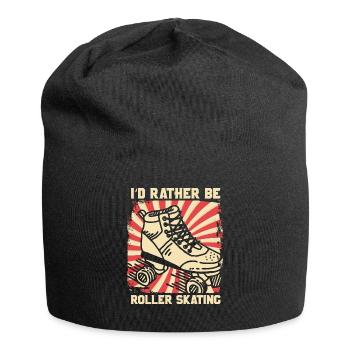 Patins à roulettes - Bonnet en jersey - noir - Devant