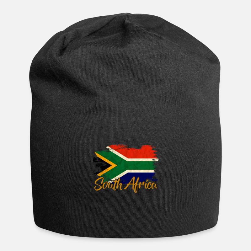 Afrique du Sud - Bonnet en jersey - noir