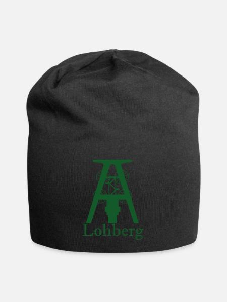 Zeche Lohberg - Jersey-Beanie - Schwarz