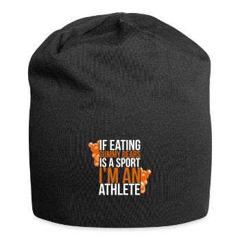 Gummibär Gummibärchen Gummibären Süßes Geschenk - Jersey-Beanie - Schwarz - Vorne