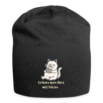 Conquérir mon cœur avec Cookies Fantasy Cat Kids - Bonnet en jersey - noir - Devant