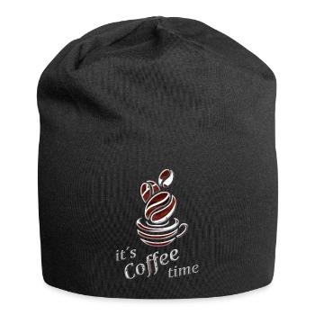 Coffee drinker - Jersey Beanie - black - Front