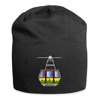 Téléphérique Téléphérique Technologie Téléphérique Téléphérique Téléphérique - Bonnet en jersey - noir - Devant