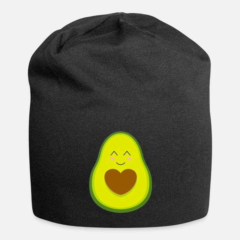 avocado - Jersey Beanie - black