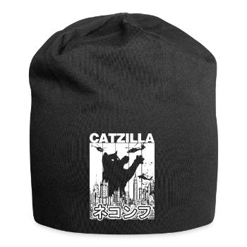 Vintage CATZILLA Japan - Kitty Cat lovers Hallowee - Jersey-Beanie - Schwarz - Vorne