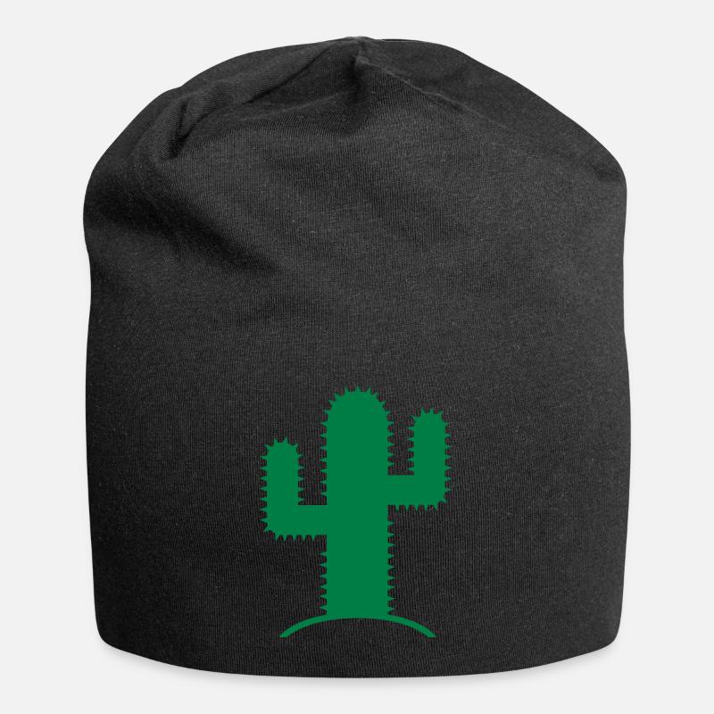 Cactus - Bonnet en jersey - noir
