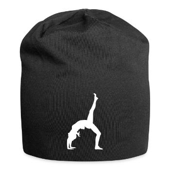 Gymnastik Tänzerin - Jersey-Beanie - Schwarz - Vorne
