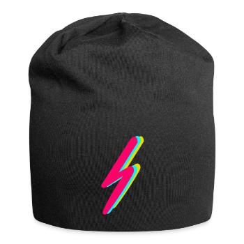 Blitz - Jersey-Beanie - Schwarz - Vorne