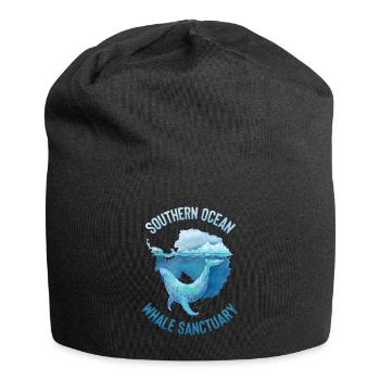 Southern Ocean Whale Sanctuary - Jersey-Beanie - Schwarz - Vorne