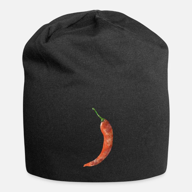 Chilli - Jersey-Beanie - Schwarz