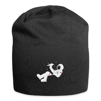 Astronaute relax - Bonnet en jersey - noir - Devant