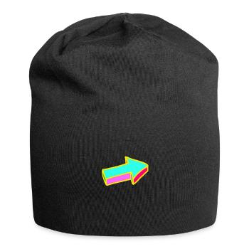 Arrow - Jersey Beanie - black - Front
