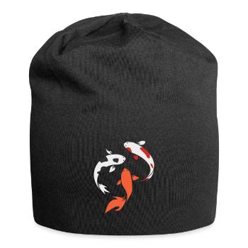 Koi - Jersey-Beanie - Schwarz - Vorne