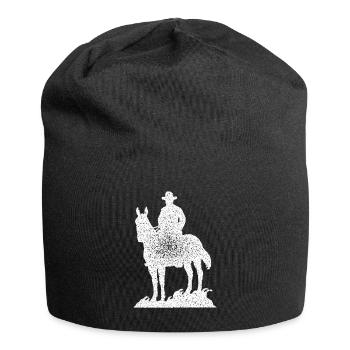 Cowboy - Jersey-Beanie - Schwarz - Vorne