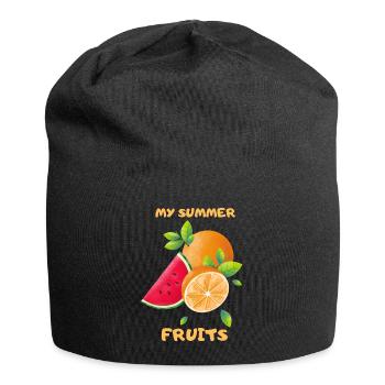 Fruits d'été Mon été - Bonnet en jersey - noir - Devant