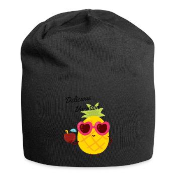 Delicious vacation - Jersey Beanie - black - Front