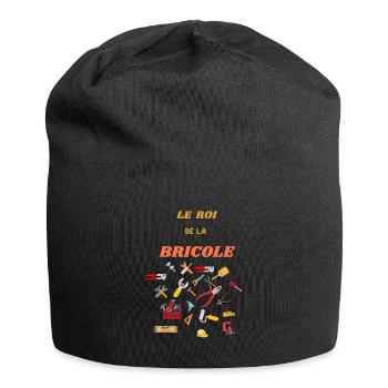 ROI DE LA BRICOLE - Bonnet en jersey - noir - Devant