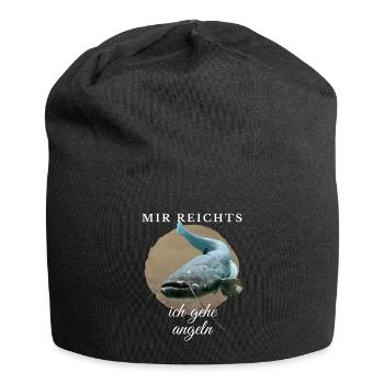 Mir reichts ich gehe angeln - Angler angeln Fisch - Jersey-Beanie - Schwarz - Vorne