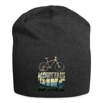 Mountain Bike - Jersey Beanie - charcoal grey - Front