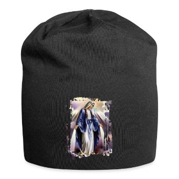 Holly Mary Maria Madonna Mariana Jungfrau Maria - Jersey-Beanie - Schwarz - Vorne