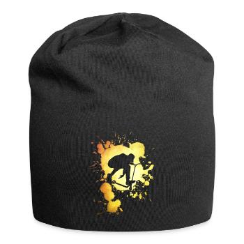 Roller rider splash Logo - Jersey-Beanie - Schwarz - Vorne