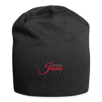 Jesus Christ,Jesus Christ,Jesus Christ,Jesus - Jersey Beanie - black - Front