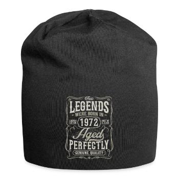 1972 Vintage Born Legends Vintage Birthday - Jersey Beanie - black - Front