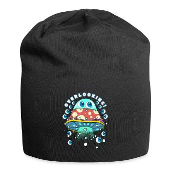 Ufo - Jersey-Beanie - Schwarz - Vorne