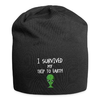 Alien Tshirt OVNI Alien Enfants Mars Messieurs - Bonnet en jersey - noir - Devant