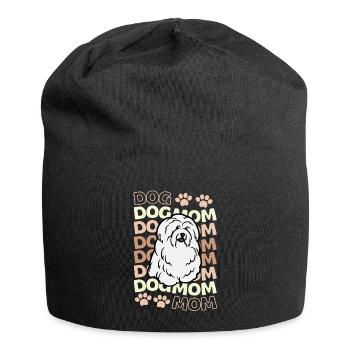 Sweet Coton de Tulear Puppy Kawaii - Bonnet en jersey - noir - Devant