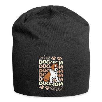 Süßer Basenji Welpe Liebhaber Kawaii - Jersey-Beanie - Schwarz - Vorne