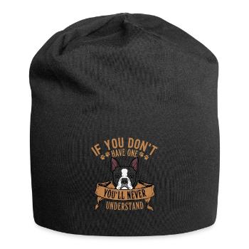 Legendary Boston Terrier Classic Retro Vintage - Jersey Beanie - black - Front