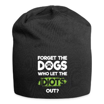 Idiot Travail Mauvaise Provocation - Bonnet en jersey - noir - Devant