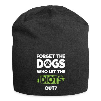 Idiot Work Evil Provocation - Jersey Beanie - charcoal grey - Front