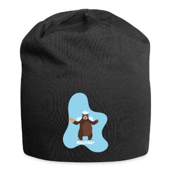 Raton laveur - Bonnet en jersey - noir - Devant