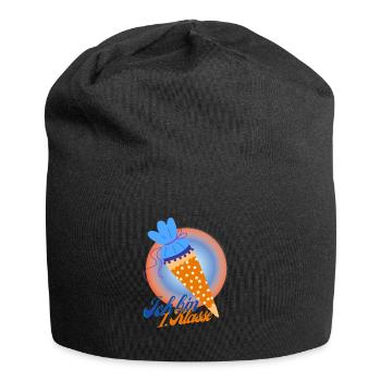 Ich bin erste Klasse - Jersey-Beanie - Schwarz - Vorne