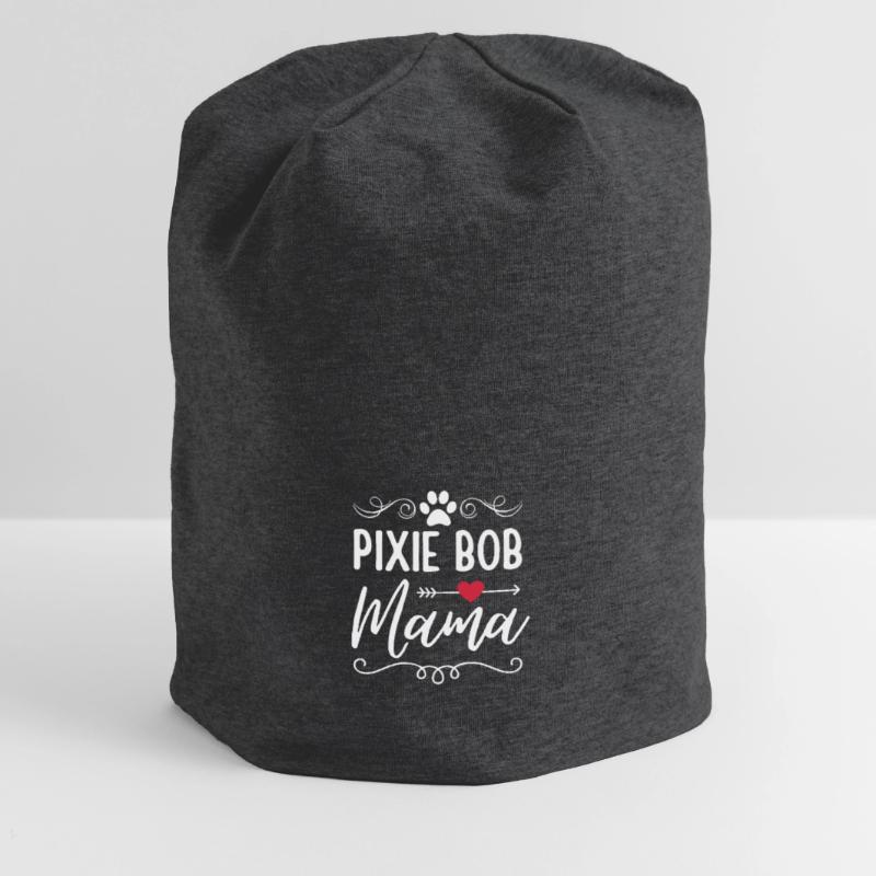 Pixie Bob Cat Mama Pixie Bob Mom Jersey Beanie