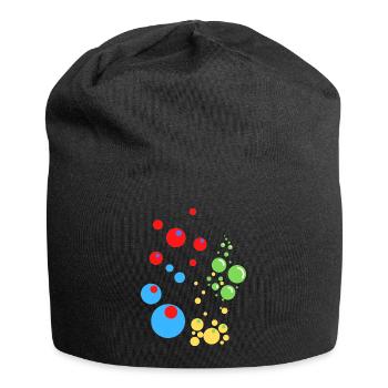 Bulles - Bonnet en jersey - noir - Devant