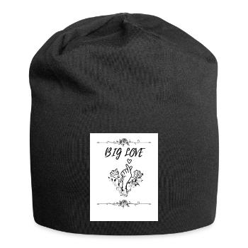 Emotion - Jersey-Beanie - Schwarz - Vorne