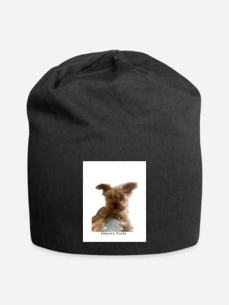 Mama‘s Yorki - Jersey-Beanie - Schwarz
