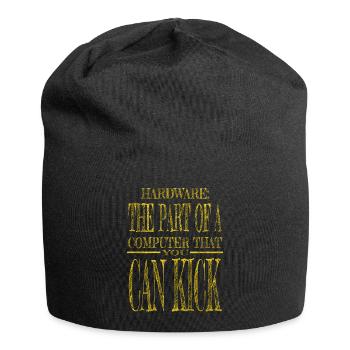 admin bday sayings programming language computer - Jersey-Beanie - Schwarz - Vorne