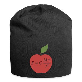 Isaac Newton - Bonnet en jersey - noir - Devant