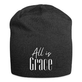 all is grace - Bonnet en jersey - charbon - Devant