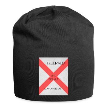 Fitzgerald - Jersey Beanie - black - Front