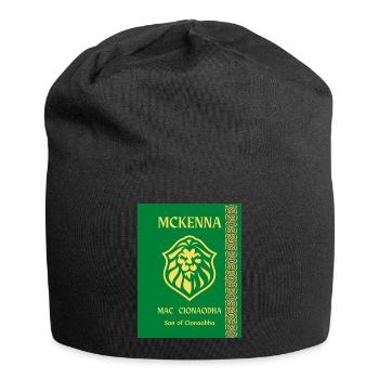 NOM DE FAMILLE MCKENNA - Bonnet en jersey - noir - Devant