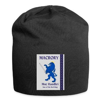 MACRORY FAMILIENNAME - Jersey-Beanie - Schwarz - Vorne