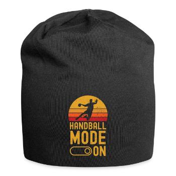 Handball Mode on retro vintage - Jersey-Beanie - Schwarz - Vorne