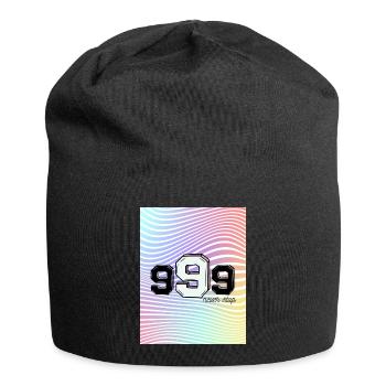 never stop - Jersey-Beanie - Schwarz - Vorne